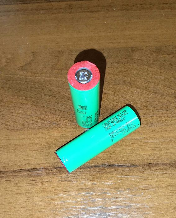 Акумулятор 21700 Samsung 50S 5000 mAh високострумовий 50А