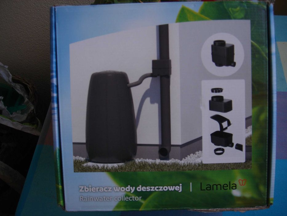 Zbieracz wody deszczowej z rynny