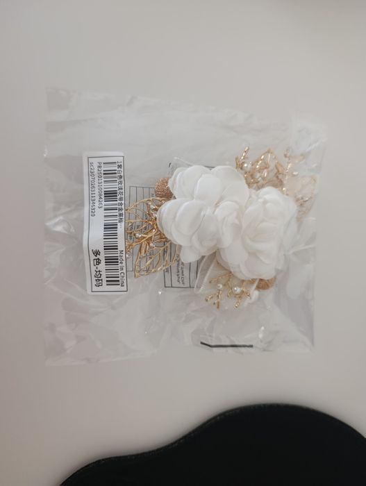 Par de flores para casamento - pulso e casaco