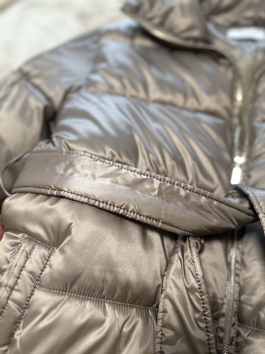 Куртка пуховик reserved, мокко