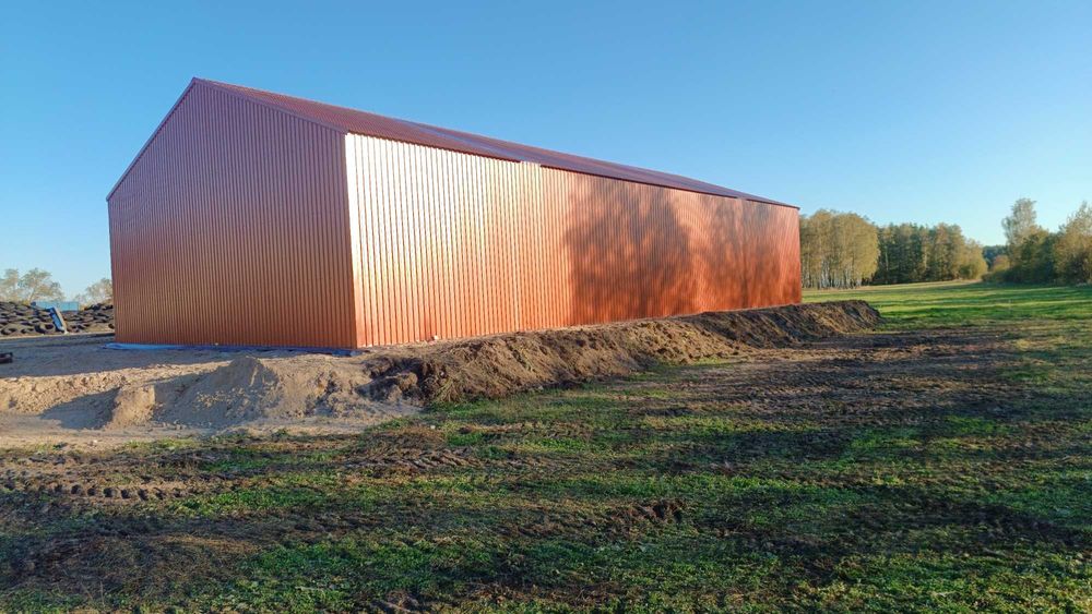 Hala magazynowa 12x25x4,5m SystemSpaw