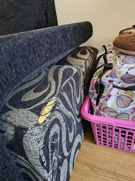 Sofa 2 +2 preto para doar