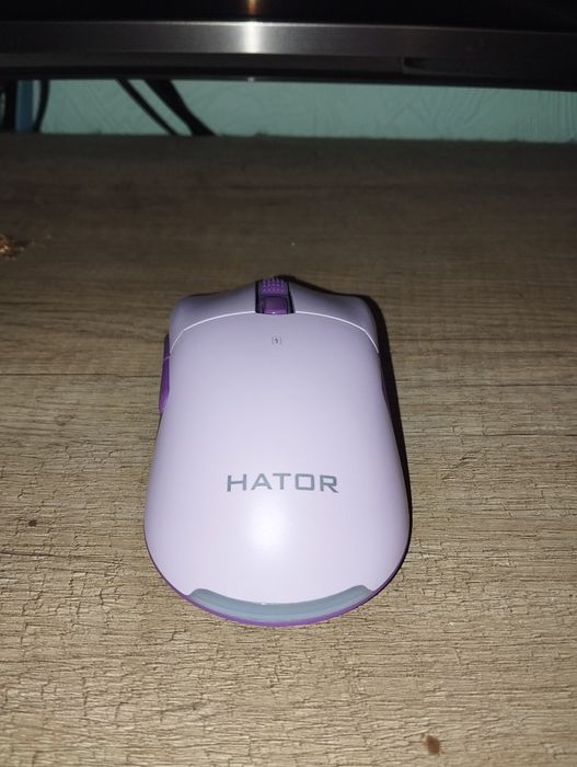 Миша бездротова ігрова Hator Pulsar 2 PRO Wireless Lilac (HTM-534)