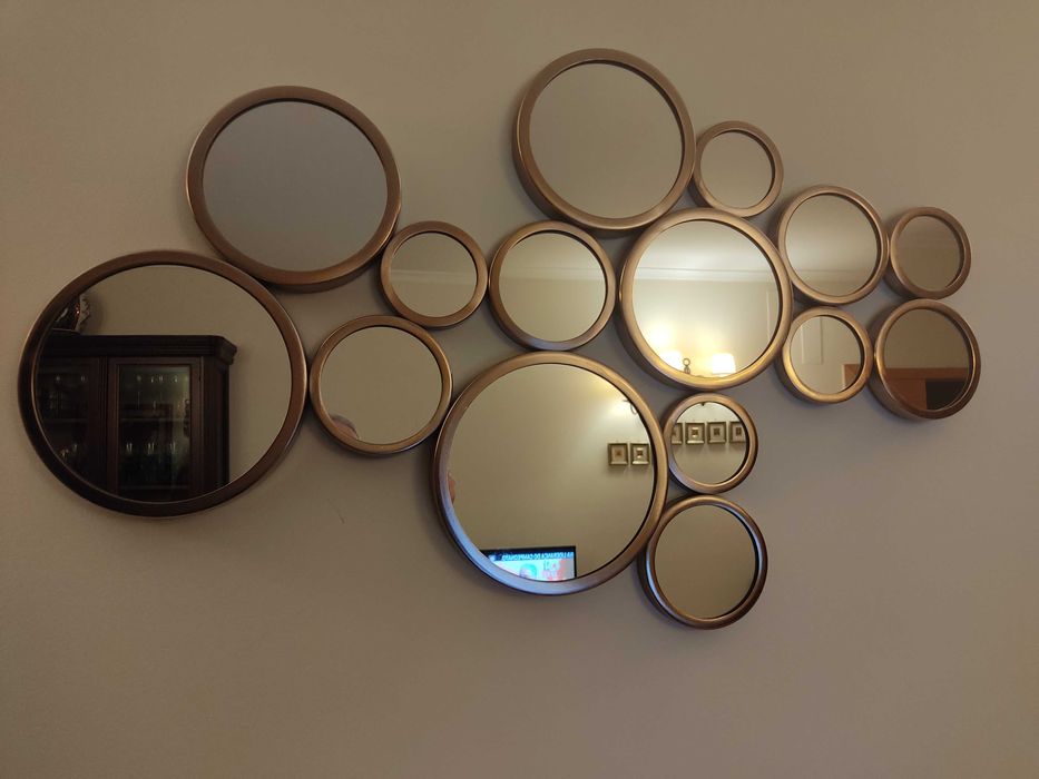 Espelhos Decorativos da LaRedoute em Dourado