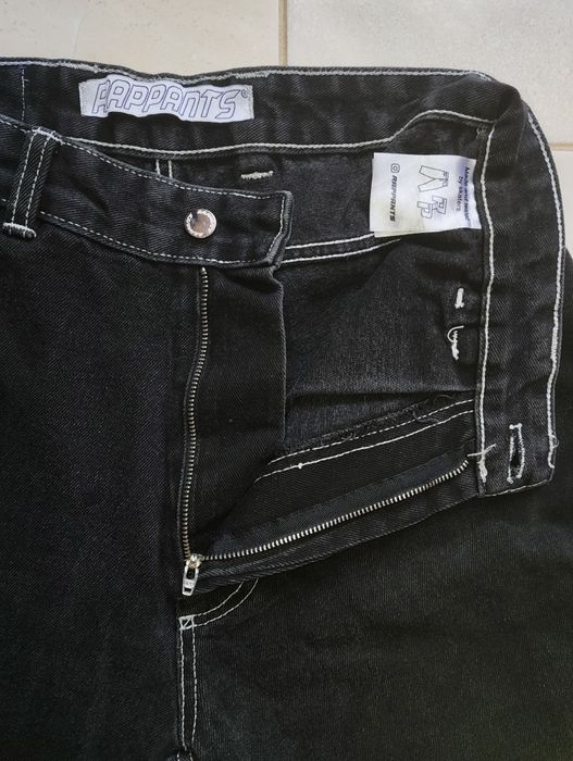 Широкі джинси Rappants Black / Baggy Jeans / Y2K Skate
