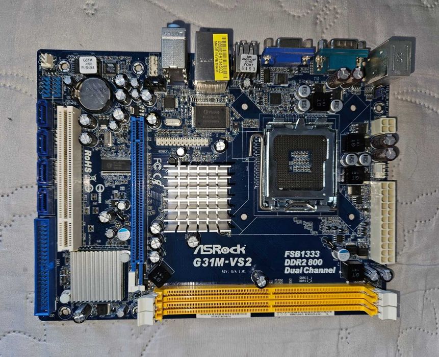 Старі материнські плати MSI, FOXCONN, BIOSTAR, ASROCK