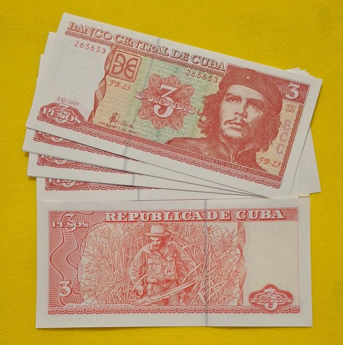 Cuba - 3 pesos 2015 (novas)
