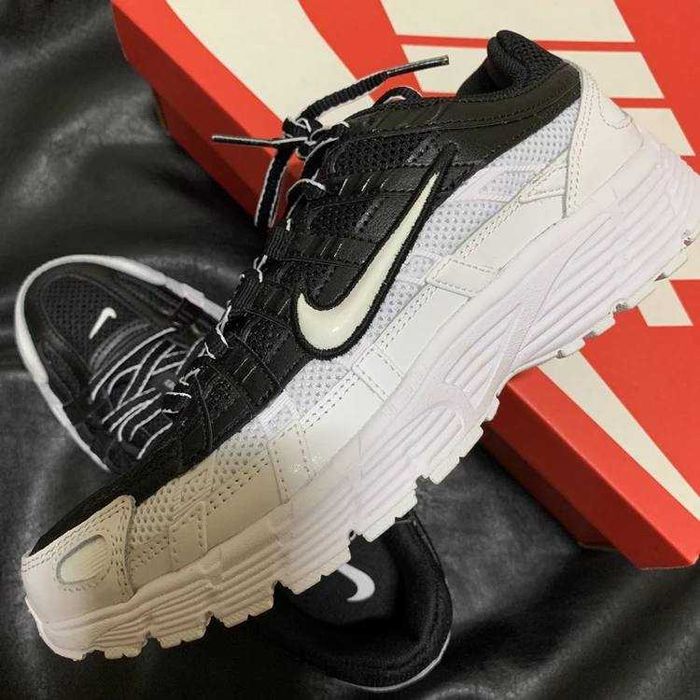 (БЕЗ ПЕРЕДОПЛАТИ)Nike P-6000 triple drill найк п-6000 чорні білі