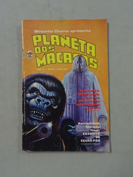 Livro Bloch - Planeta dos Macacos nº 15