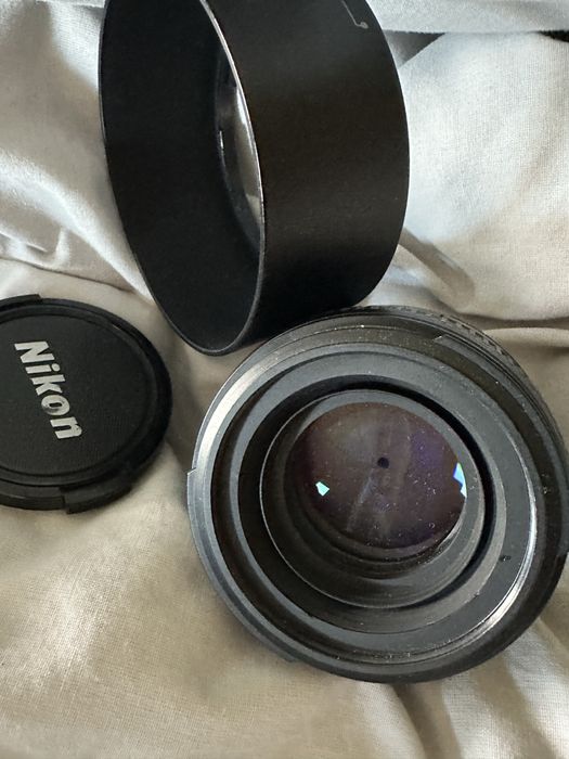 Nikon AF-S Nikkor 50mm f/1.8G inclui filtro