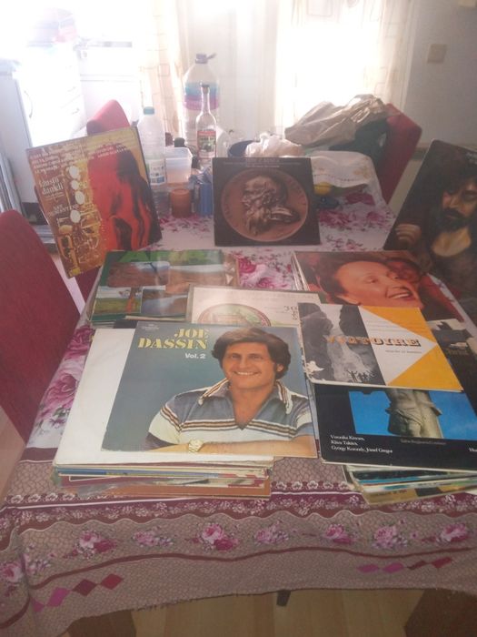 Discos vinil muito antigos