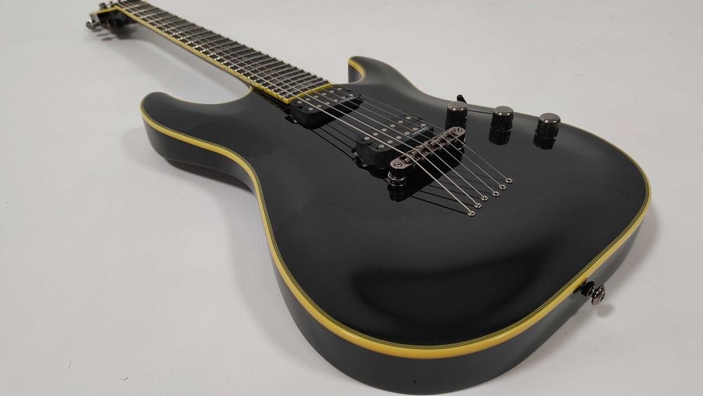 Schecter Blackjack C-1 BLK -Made in Korea- Gitara elektryczna