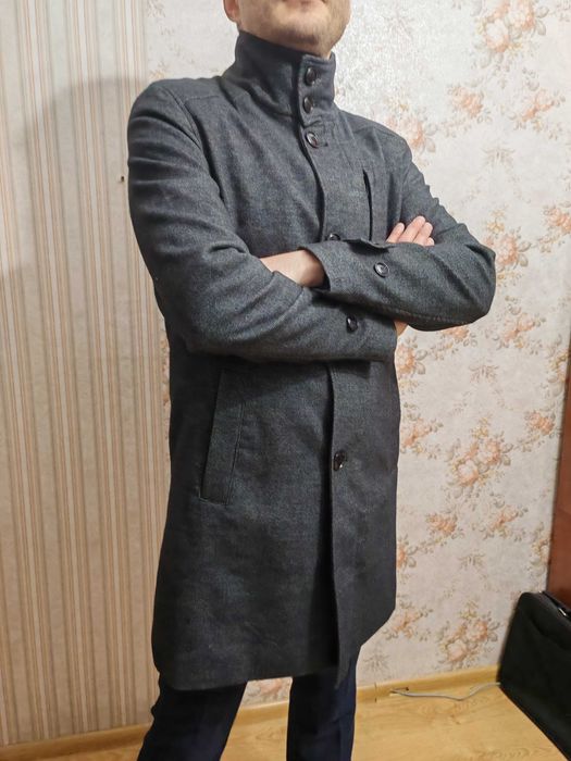 Чоловіче пальто Oodji розмір 46