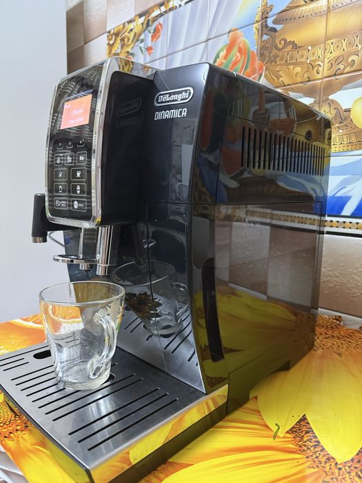 Кофемашина DeLonghi Dinamica ECAM 350.50.B — Идеальное состояние!