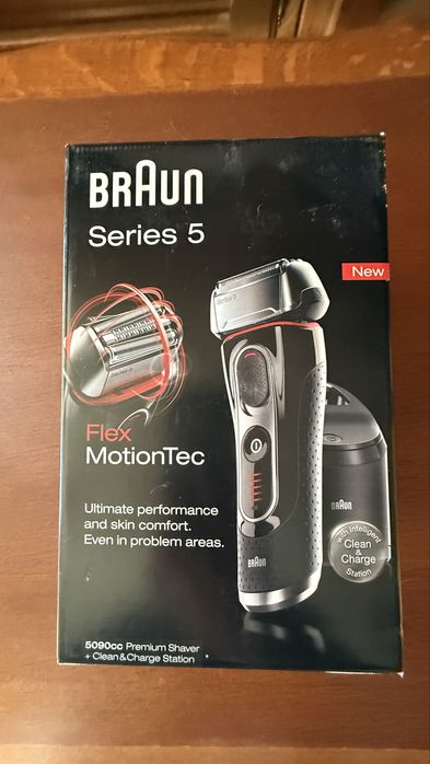 Golarka Braun Series 5 5090cc ze stacją czyszcząco-ładującą