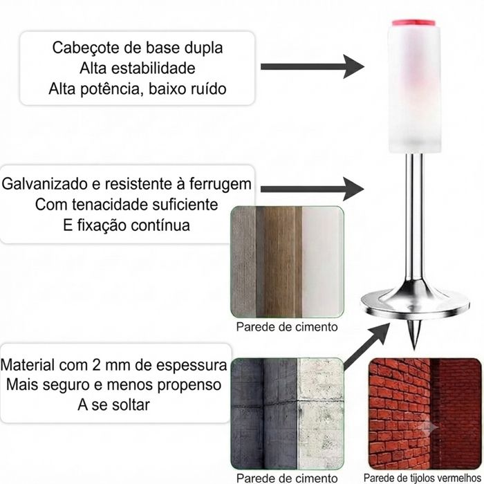 Pregos Para pistola a Pressao kit
