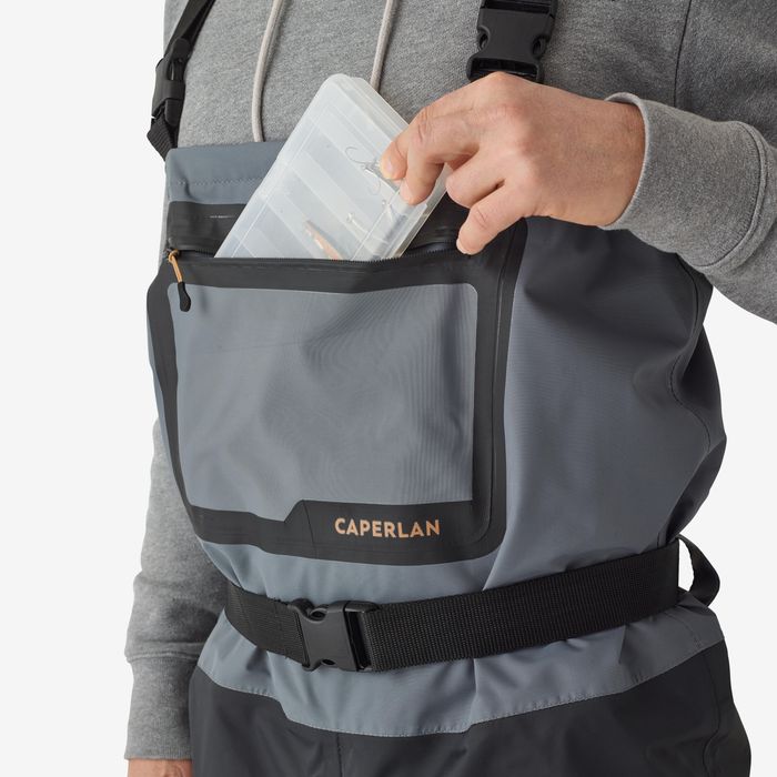 Waders de Pesca Respiráveis 500 BR com Botas