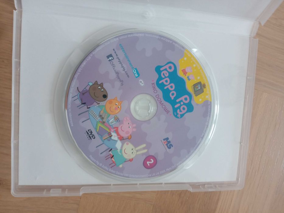 Peppa Pig płyta DVD nowa kino domowe przedszkole