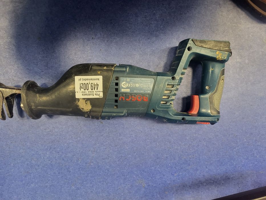 Piła Szablasta BOSCH GSA 18V -LI  Komis Madej Gorlice