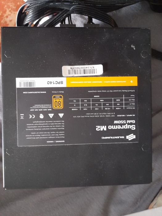 Zasilacz SilentiumPC Supremo M2 Gold 550W