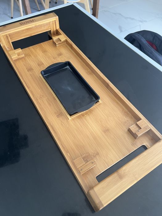 Grelhador Elétrico Princess Table Grill Pure Duo (Bambu