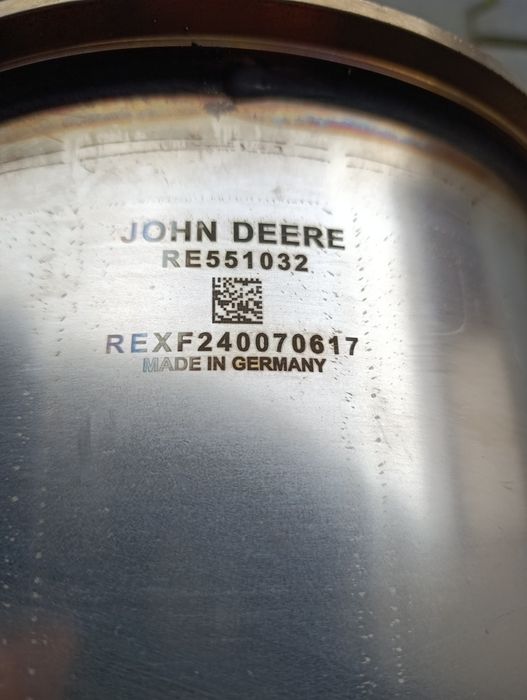 Filtr cząstek stałych DPF John Deere 6170M