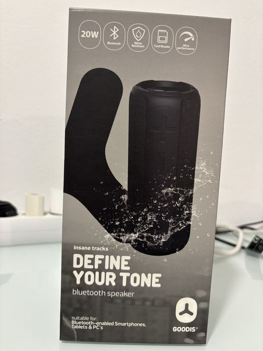 Coluna Bluetooth Goodis 20W