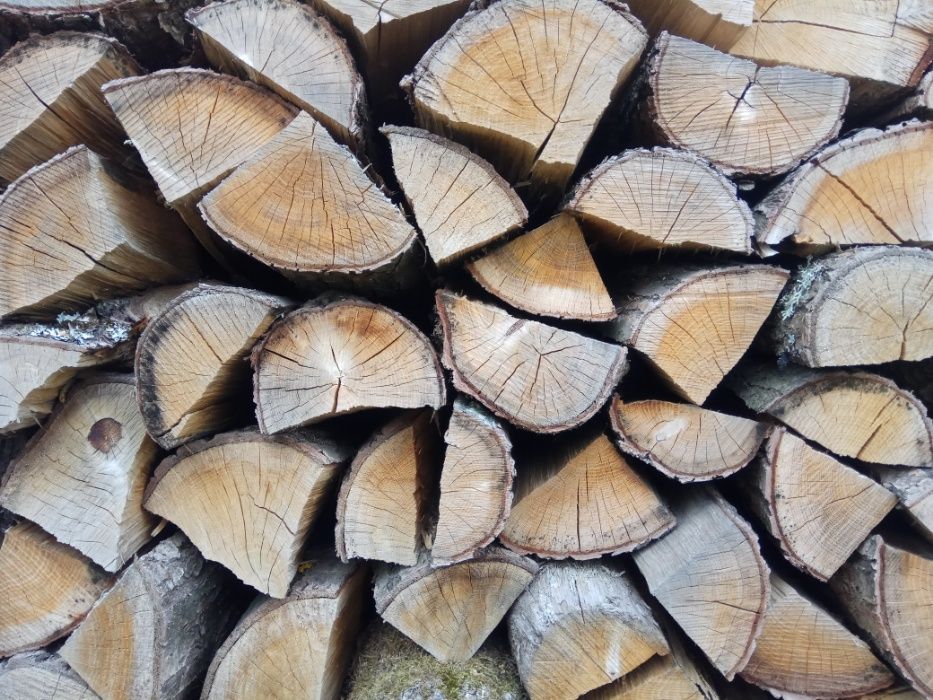 Drewno kominkowe opałowe DĄB GRAB BRZOZA OLCHA