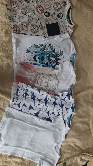 Tshirty chłopięce r.134