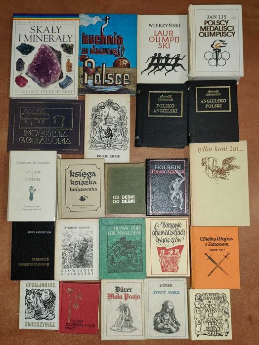 Miniaturki 58 sztuk Japońskie wiersze śmierci Słowianie nowożytni