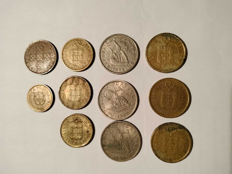 Coleção de 30 moedas