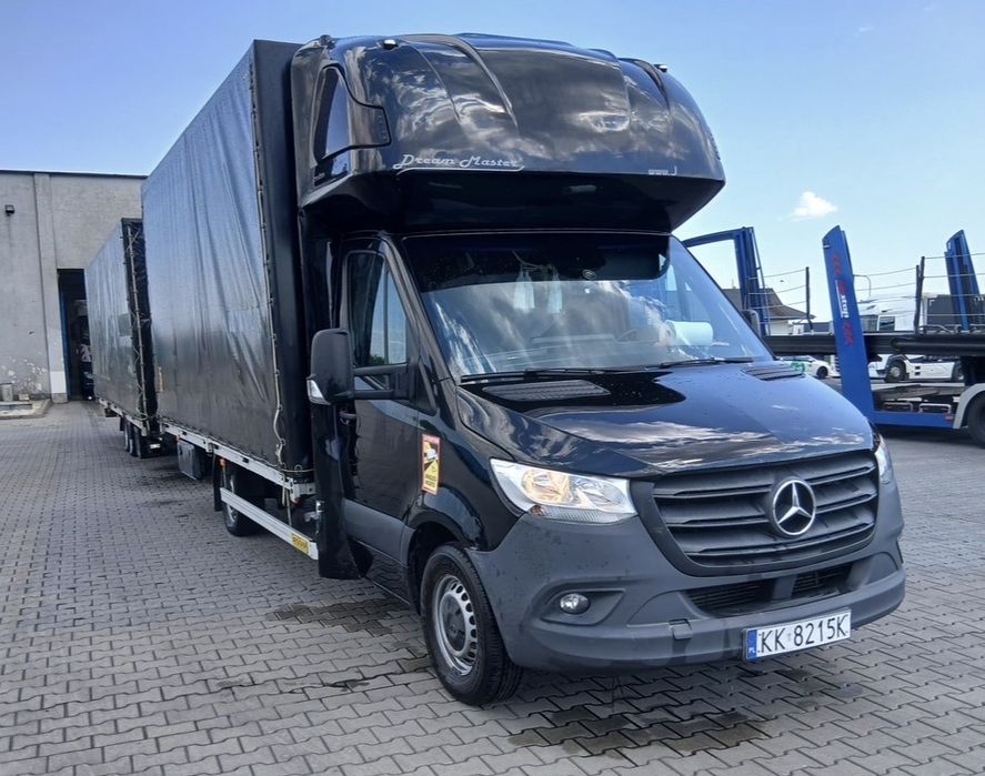 Cesja Mercedes Sprinter 319 3.0 automat zestaw z przyczepą