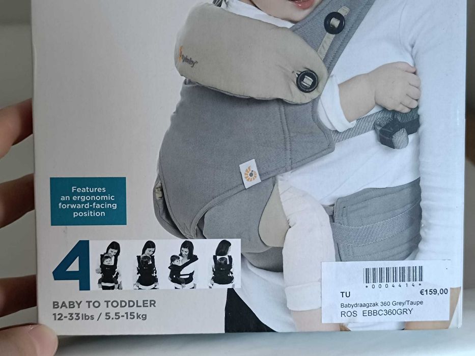 Mochila porta-bebé, Ergobaby 360.