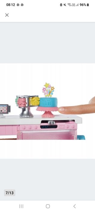 BARBIE artystyczna pracownia wypieków GFP59 Mattel  3+