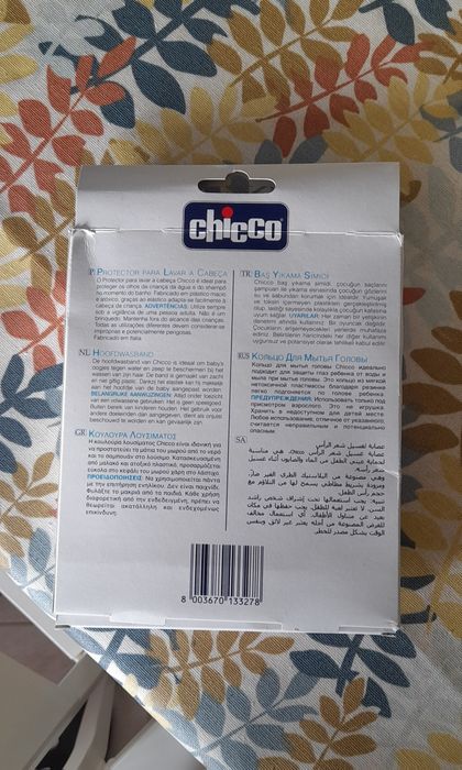 Capa de cabeça para duche Chicco