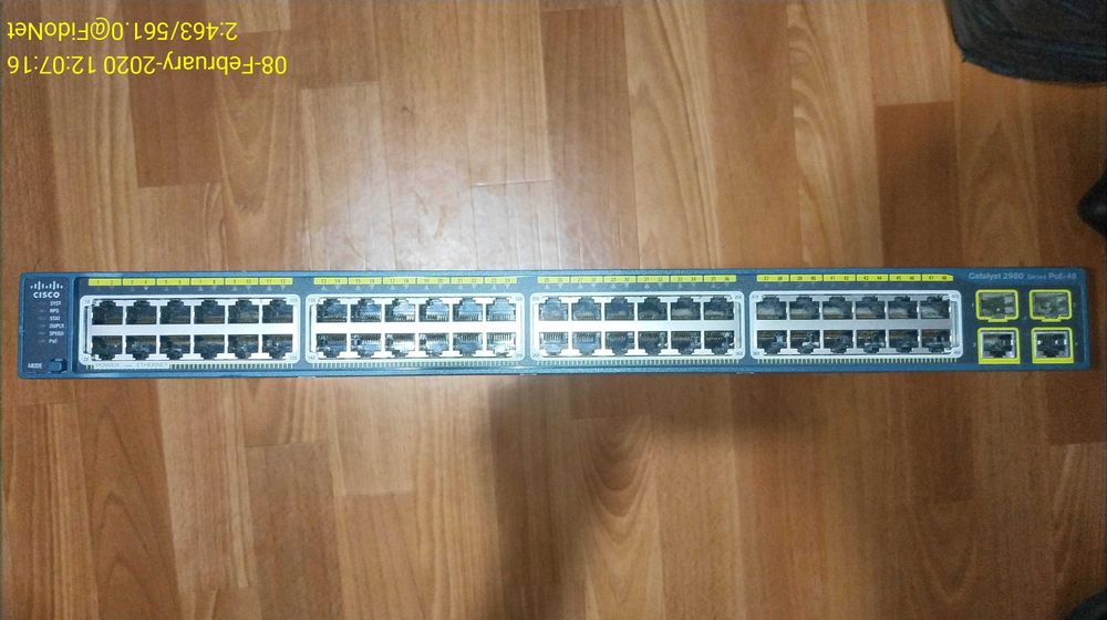 PoE-комутатор Cisco Catalyst WS-C2960-48PST-L