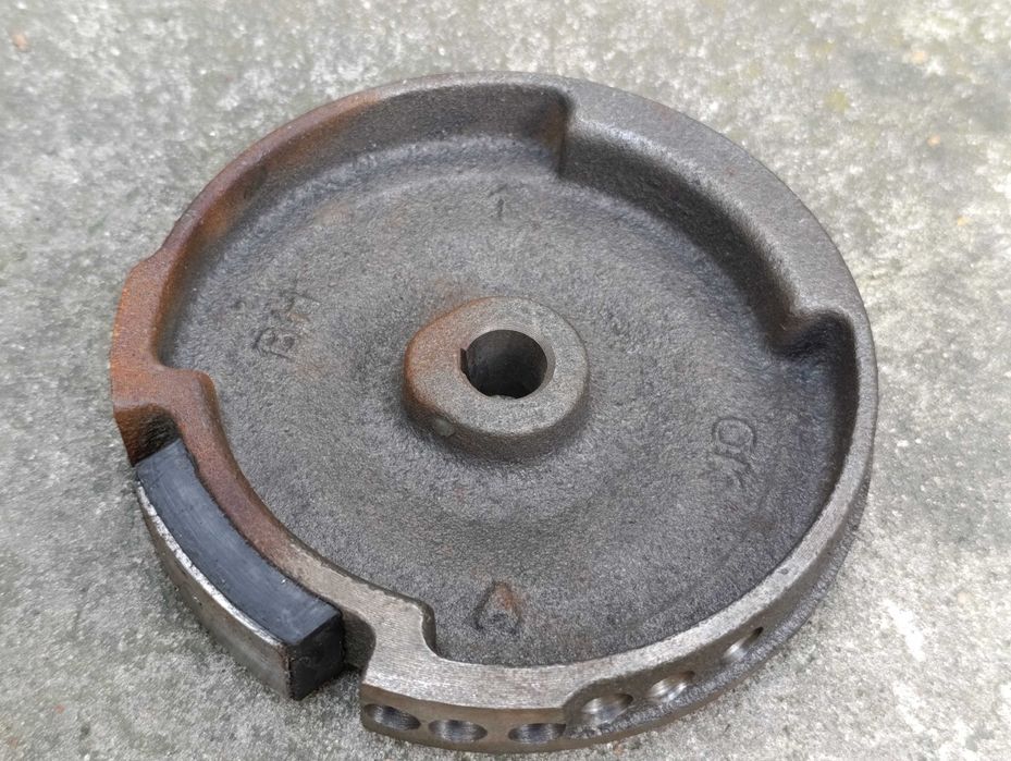 Magneto koło magnesowe zapłonu 150mm żeliwne do silnika glebogryzarki spalinowej Einhell