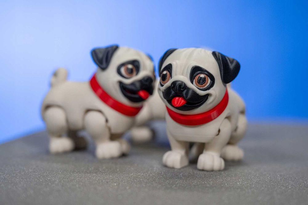 Figura uroczy MOPSIK mops piesek pies duży!