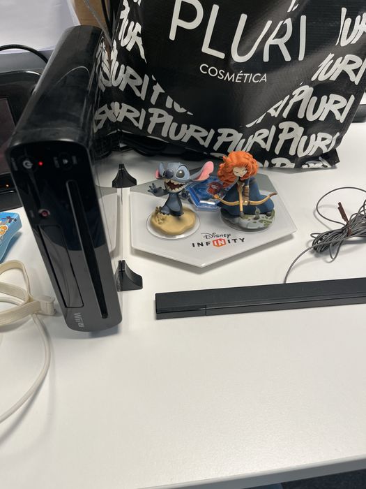 Wii usada com acessórios