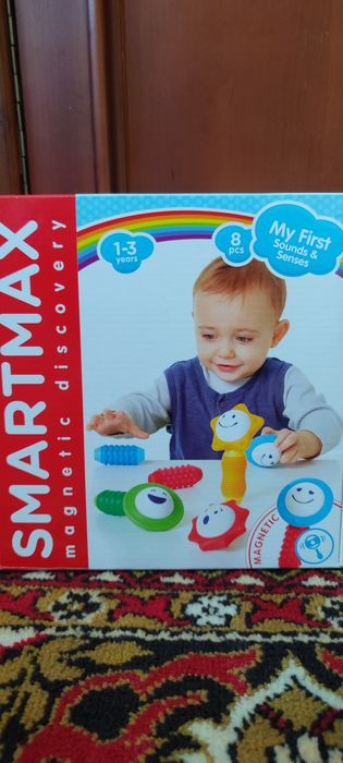 9м+ Набір магнітних іграшок SmartMax My First Sounds and Senses