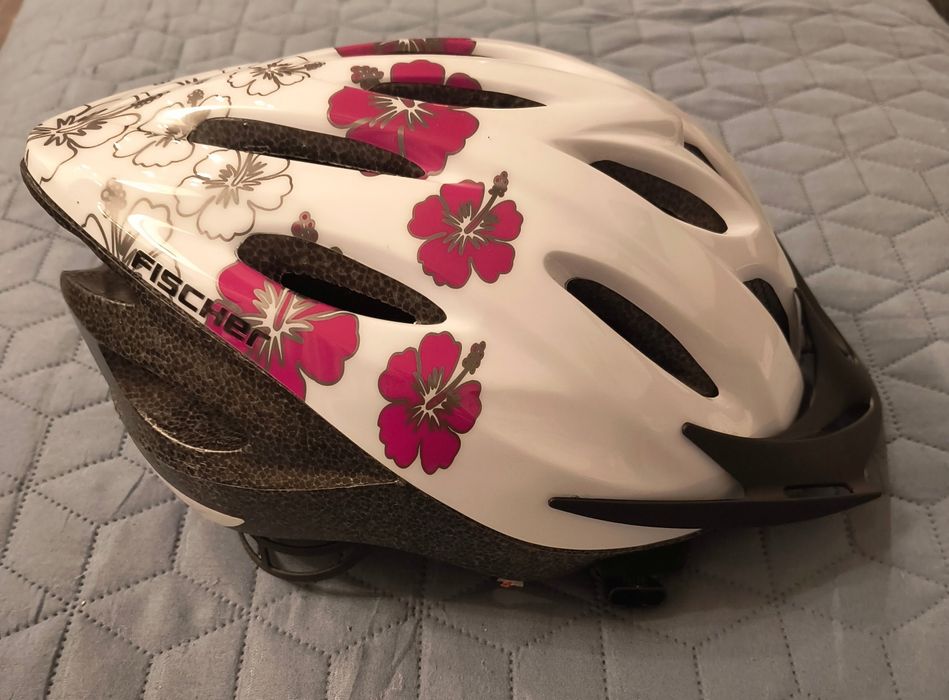 Nowy kask rowerowy Fischer Hawaii 54-59

cm LED