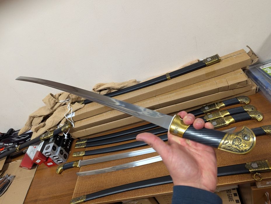 Шабля козацька Українська Без підставки Шабля Меч Сабля 091- В Шашка