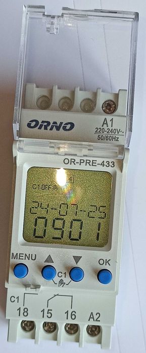Programador / Temporizador ORNO Modelo OR-PRE-433