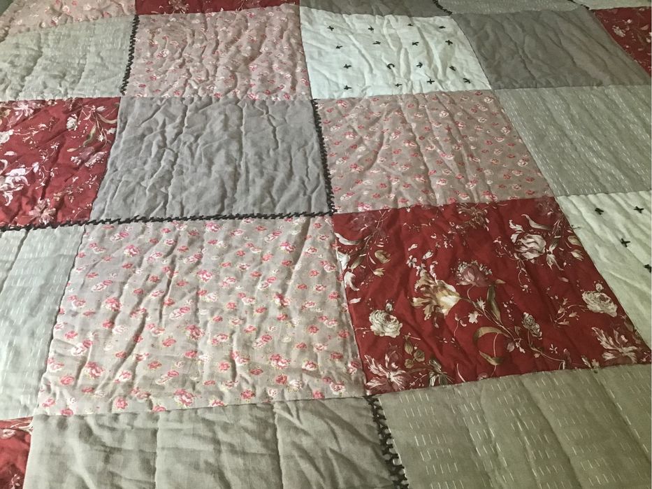 Capa de cama/ Edredon Fino/ Colcha/Patchwork428624628029870082