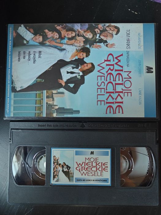 Moje wielkie greckie wesele VHS film magnetowid