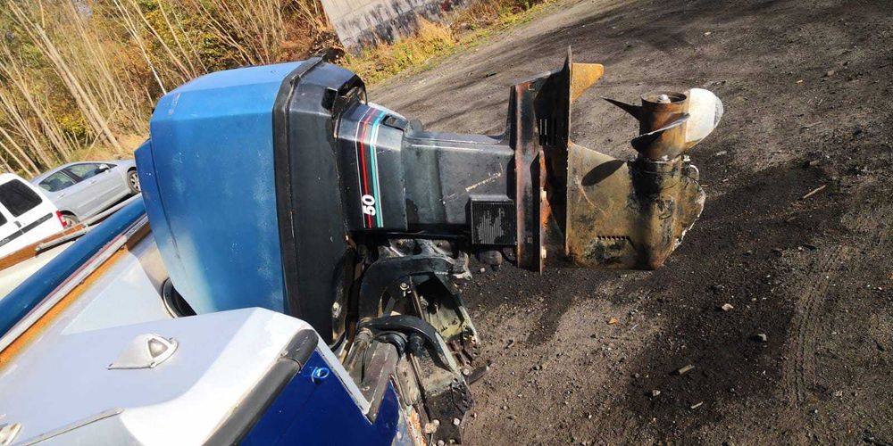 Motorówka MERLIN w zestawie silnik MERCURY 50 + przyczepka