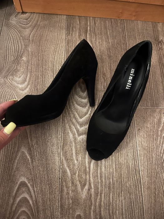 Туфлі замшеві розмір 37