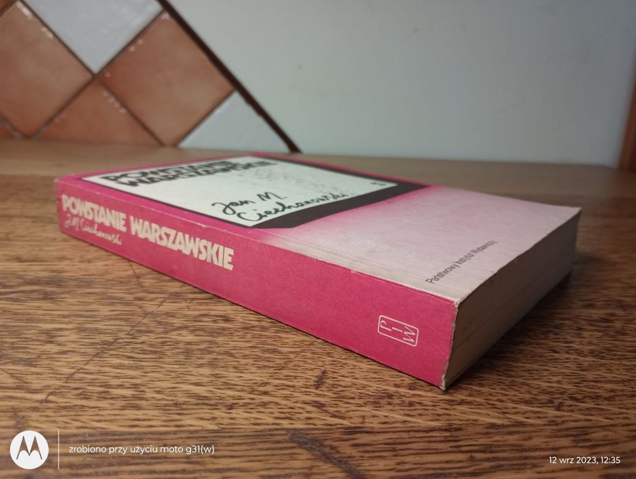 Powstanie Warszawskie. Jan M. Ciechanowski