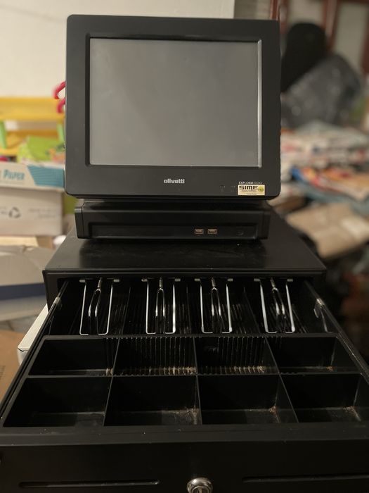 Máquina registadora comercial