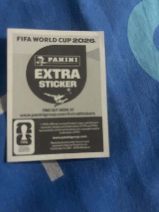 Um cromo do mundial 20206